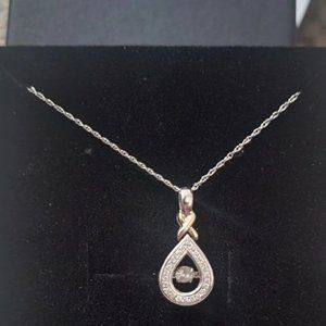 1/3 CT unstoppable love pendant